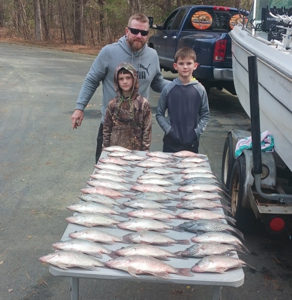 Clarks Hill Crappie Fishing 